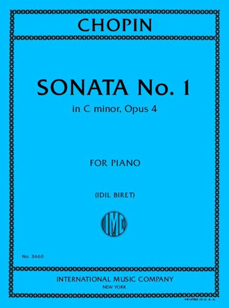 Sonata No.1 C Minor Op.4